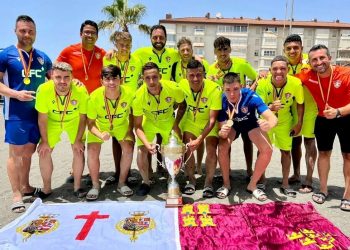 Jason Urbina y César Rivera logran el ascenso a la primera división de la Liga Nacional de Fútbol Playa de España