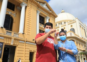 Ministerio de Salud realiza jornada de tamizaje en plaza Morazán, San Salvador