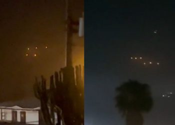 ¿Avistamiento de ovnis? Extrañas luces invaden el cielo nocturno de México y EE. UU.