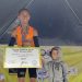 Idelma Delgado y Óscar Aldana triunfaron en la Carrera Olímpica organizada por el COES y la Unión Europea