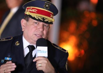 «El Salvador se ha convertido en un país seguro gracias al presidente Bukele», Mauricio Chicas, director general de Policía Nacional Civil