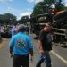 Accidente de rastra en Santa Ana deja dos personas heridas