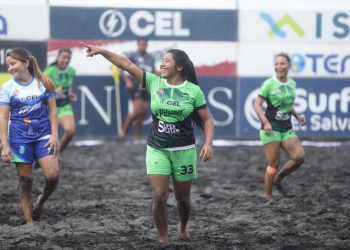 Las chicas de Barra de Santiago se mantienen imbatibles en la Liga de Fútbol Playa