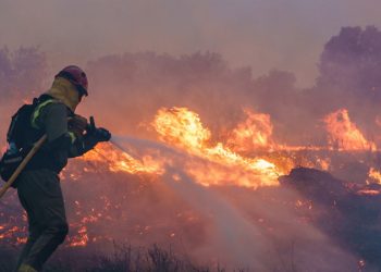 Muere una segunda persona por los incendios forestales en España