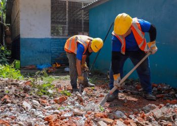 El Ministerio de Educación repara 31 escuelas que fueron dañadas por el huracán Bonnie