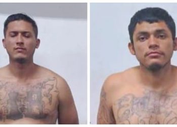 Detienen a dos pandilleros con antecedentes por homicidio y violación en La Unión