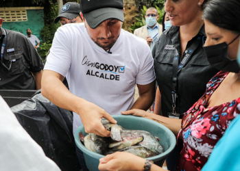 Alcaldía de Zaragoza agradece donativo de más de 1,000 libras de tilapias para beneficiar a más de 400 familias