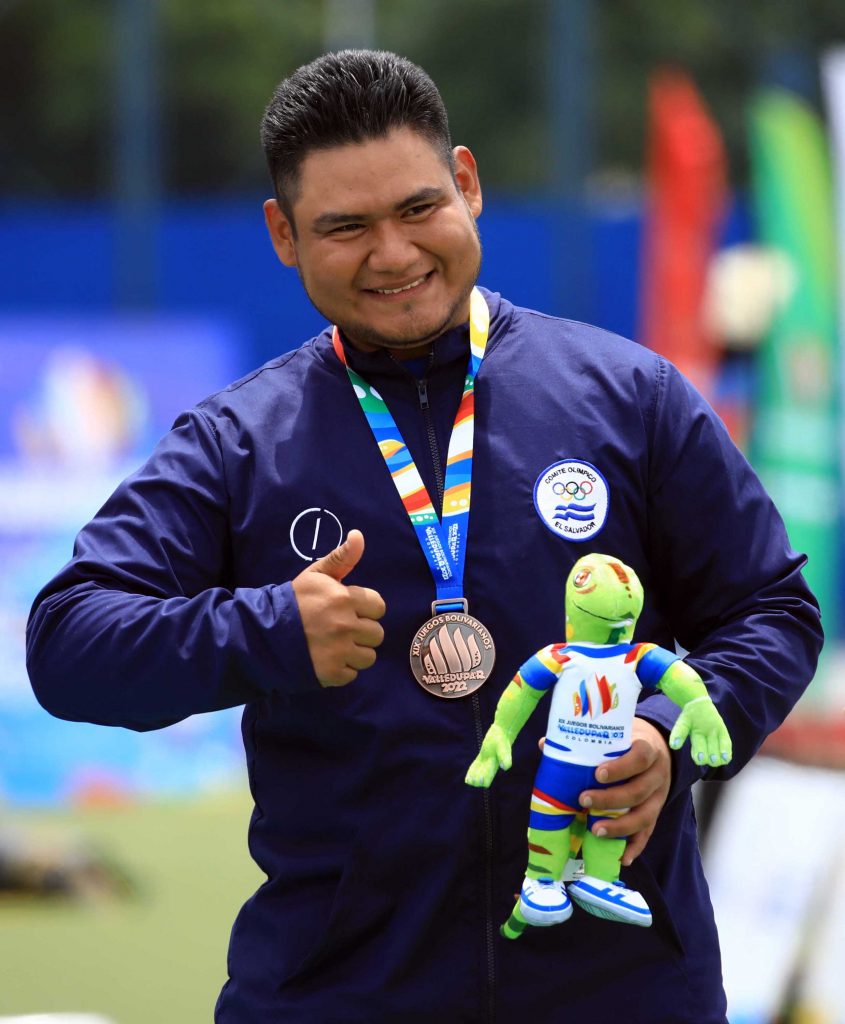 Douglas Nolasco bronce en Tiro con Arco Juegos Bolivarianos Valledupar 2022 04072022 09