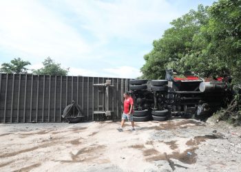 Reportan fuerte accidente de tránsito en carretera que conduce de San Juan Opico a Quezaltepeque