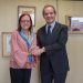 Canciller Hill Tinoco consolida iniciativas de cooperación con la Secretaría General Iberoamericana