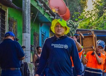 Alcaldía capitalina verifica esta mañana daños por deslizamiento de talud
