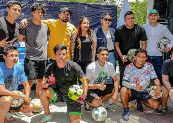Tejido Social realiza primer torneo de «freestyle soccer» en el CUBO de la colonia Zacamil, San Salvador