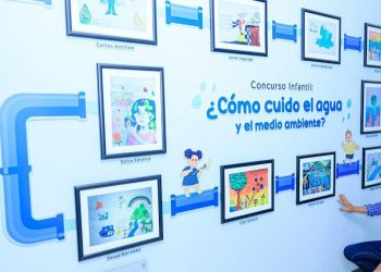 Niñez salvadoreña promueve el cuidado del agua a través del dibujo