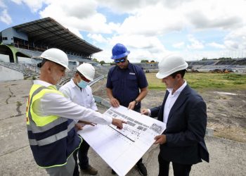 Inicia la intervención de cuatro emblemáticos escenarios deportivos