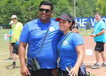Roberto Hernández y Sofía Paiz, satisfechos con su participación en los Juegos Mundiales