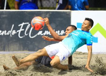 Chirilagua y la Pirraya, de poder a poder en la Liga de Fútbol Playa