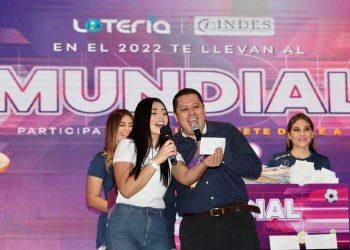 Mario Velásquez estará en Catar 2022, tras ser el ganador de un boleto doble que rifaron la Lotería e Indes