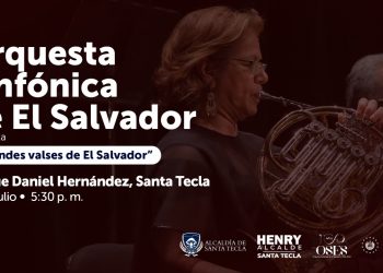 Disfruta de la Orquesta Sinfónica de El Salvador este fin de semana en Santa Tecla