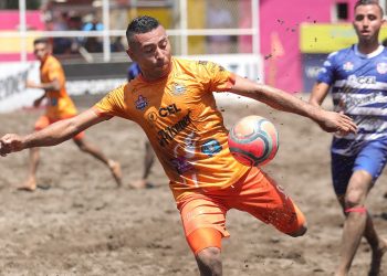 Grupo A masculino de la Liga de Fútbol Playa definirá orden de sus clasificados