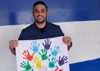 Organización bitcóin renovó escuela en Isla Tasajera
