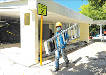Transforman la infraestructura de una escuela en Coatepeque