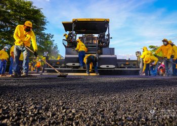 MOP ejecuta pavimentación de calles rurales en beneficio de la población