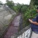 Policía captura a responsables de contaminación en la quebrada El Piro, Antiguo Cuscatlán