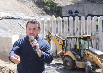 Obras de protección de la quebrada El Garrobo, San Salvador, cuentan con un avance del 97 %
