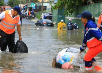 Protección Civil realiza labores preventivas ante lluvias registradas en diferentes zonas del territorio nacional