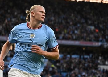 Haaland vuelve a anotar hat-trick en goleada del City en la Premier
