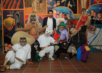 Fotos: La fabulosa visita nocturna al  Museo Nacional de Antropología Dr. David J. Guzmán 