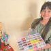 Dulce María a sus 11 años ya ha vendido sus productos en el extranjero