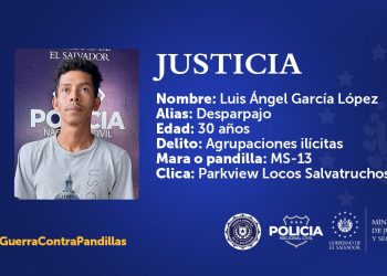 Autoridades capturan al «Desparpajo», pandillero de la MS13 que se dedicaba a recolectar extorsión en Ahuachapán