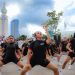 Grupos coreográficos de todo El Salvador se enfrentan en plaza Salvador del Mundo