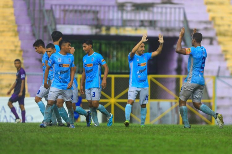 San Salvador, equipo de la Liga Nacional de Fútbol. Foto Léster Hernández