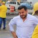Inicia la pavimentación de la ampliación de la carretera en el paso a desnivel de San Juan Opico