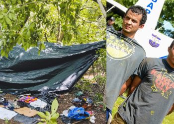 Policía desmantela campamento y captura a 3 pandilleros en San José Villanueva