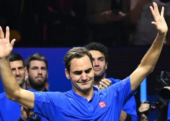Fotos: Federer acaba su carrera con una derrota en dobles con Nadal en la Laver Cup