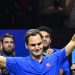 Fotos: Federer acaba su carrera con una derrota en dobles con Nadal en la Laver Cup