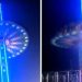 VIDEO: Impresionante caída de juego mecánico deja varios heridos en la India