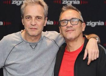 David Summers, vocalista de «Hombres G», se despidió de Marciano Cantero, de los «Enanitos Verdes»