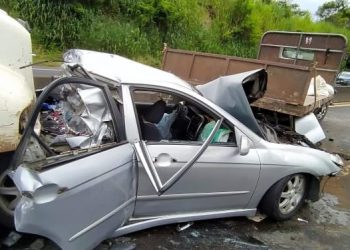 Fuerte accidente de tránsito deja 4 lesionados en la carretera de Oro, en Soyapango