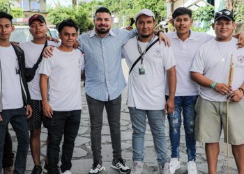 Director de Tejido Social participa junto a «Jóvenes Sin Límites» en fiestas patronales de Panchimalco