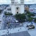 Reducida marcha bajo la consigna de sacar al presidente Bukele