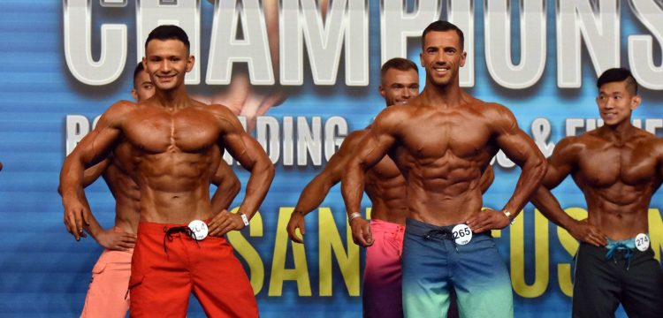 Francisco Dueñas (Izq.) atleta que reside en España, competirá este año en el Arnold Festival 2022. Foto/INDES