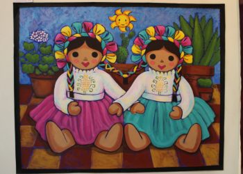 Embajada de México cierra exhibición pictórica «Colores de México»