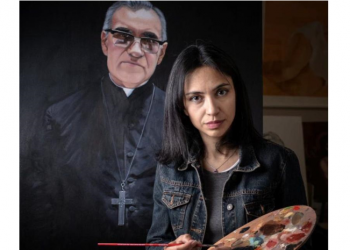 Gothy López presentó «Martyres» en el Vaticano