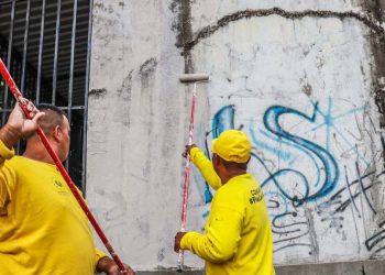 Ciudadanos pueden denunciar grafitis de pandillas para que sean eliminados