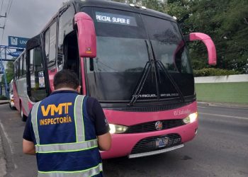 El Viceministerio de Transporte impone más de 15 multas diarias en San Miguel