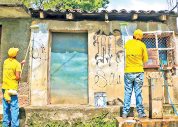 La ciudadanía puede solicitar la eliminación de los grafitis de maras